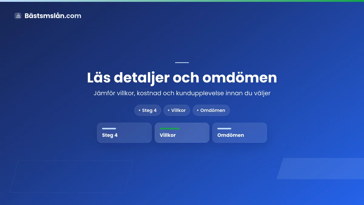 4. Läs detaljer och omdömen